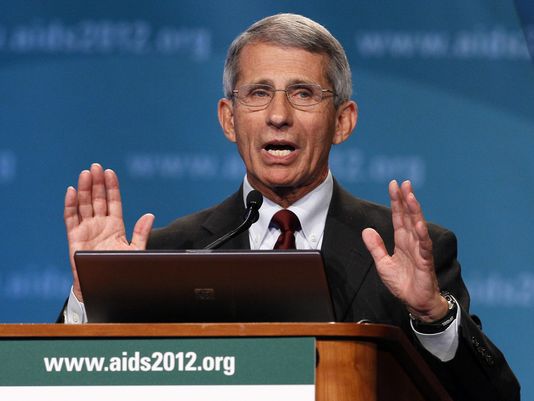 Anthony Fauci, of the National Institute of Allergy and Infectious Diseases, speaks in 2012 at the XIX International AIDS Conference.(Photo: Carolyn Kaster, AP)