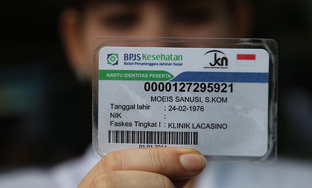 Kartu Perserta BPJS Kesehatan. Foto: MI/Ramdani/vg